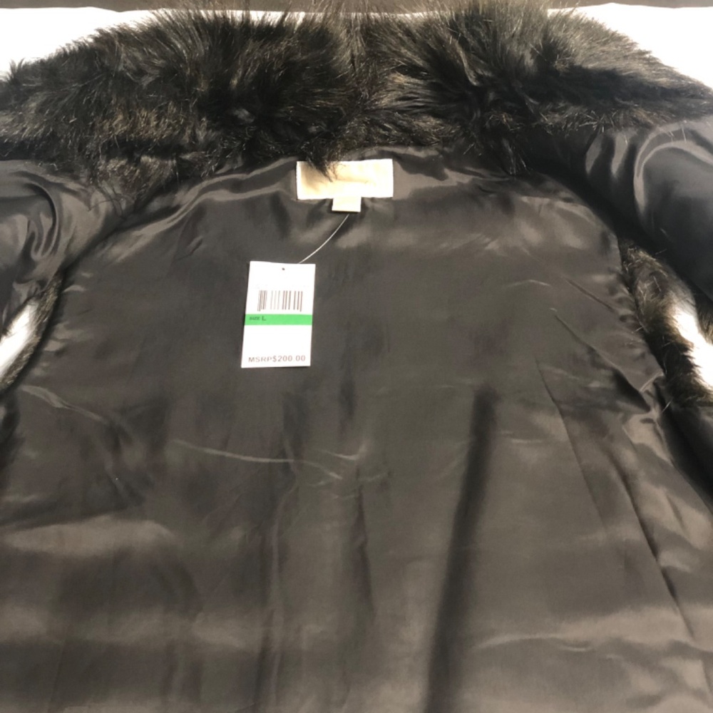 Michael Kors brown Faux fur vest - Picture 16 of 16